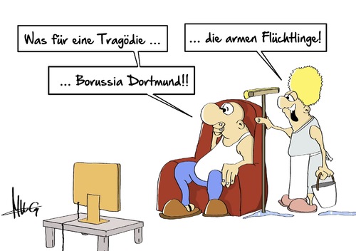 Cartoon: Tragödie (medium) by Marcus Gottfried tagged tragödie,borussia,dortmund,fussball,bundesliga,trainer,jürgen,klopp,kloppo,rücktritt,vertrag,flüchtlinge,libyen,schiff,ertrinken,tod,überfahrt,zukunft,priorität,marcus,gottfried,cartoon,karikatur,tragödie,borussia,dortmund,fussball,bundesliga,trainer,jürgen,klopp,kloppo,rücktritt,vertrag,flüchtlinge,libyen,schiff,ertrinken,tod,überfahrt,zukunft,priorität,marcus,gottfried,cartoon,karikatur