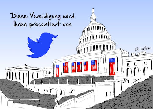 Trump Vereidigung