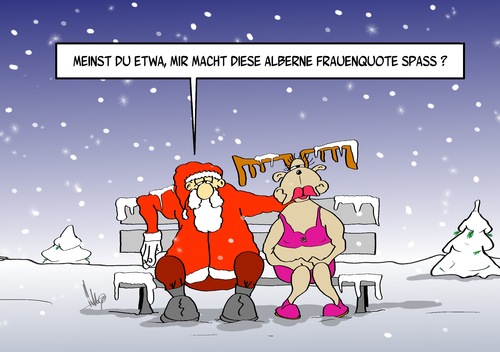 Weihnachtsfrauenquote