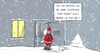 Cartoon: 20211221-Lockdown (small) by Marcus Gottfried tagged lockdown,corona,covid,weihnachsmann,weihnachten,ritual,mutation