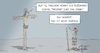 Cartoon: 20220605-Prozent (small) by Marcus Gottfried tagged math2022 mathematik rechnen kreuzigung jesus verrat