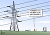 Cartoon: Klettergerüst (small) by Marcus Gottfried tagged klettergerüst,spielplatz,kinder,strom,energie,energiewende,marcus,gottfried,cartoon,karikatur,öko,ökostrom,mast,strommast,trasse,nord,süd