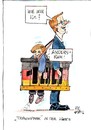 Cartoon: 100 Tage (small) by kuefen tagged westerwelle,merkel