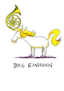 Cartoon: Das Einhorn (small) by Kossak tagged einhorn,märchen,musik,horn,jagdhorn,musikinstrument,blasmusik,pferd