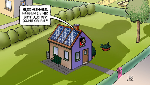 Cartoon: Altmaier und EEG (medium) by Harm Bengen tagged altmaier,bundesumweltminister,eeg,atomkraft,energiewende,solarenergie,sonnenenergie,windkraft,strom,strompreis,harm,bengen,cartoon,karikatur,altmaier,bundesumweltminister,eeg,atomkraft,energiewende,solarenergie,sonnenenergie,windkraft,strom,strompreis,harm,bengen,cartoon,karikatur