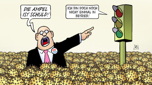 Ampel-Schuld