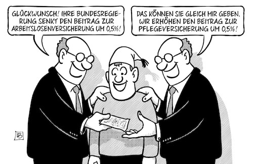 Arbeitslosenbeitrag