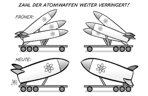 Atomwaffen verringert