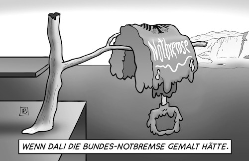 Aufgeweichte Notbremse