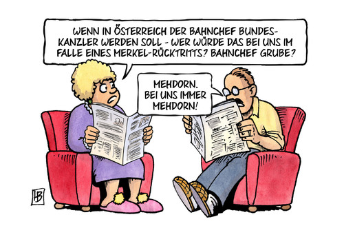 Bahnchef als Kanzler