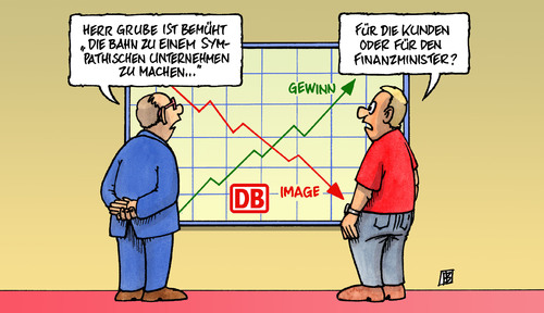 Cartoon: Bahngewinn (medium) by Harm Bengen tagged bahngewinn,bahn,gewinn,image,db,bundesbahn,grube,chef,db,deutsche bahn,zug,gewinn,image,bundesbahn,grube,chef,bilanz,deutsche,bahn