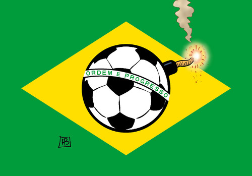 Cartoon: Brasilien-Rebellion (medium) by Harm Bengen tagged brasilien,rebellion,revolte,aufstand,unruhen,revolution,proteste,confed,cup,confedcup,fussball,weltmeisterschaft,geld,kosten,nahverkehr,bombe,harm,bengen,cartoon,karikatur,brasilien,rebellion,revolte,aufstand,unruhen,revolution,proteste,confed,cup,confedcup,fussball,weltmeisterschaft,geld,kosten,nahverkehr,bombe,harm,bengen,cartoon,karikatur