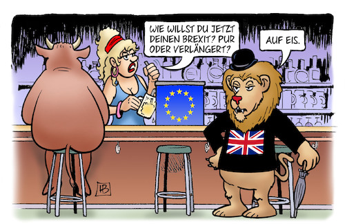 Brexit auf Eis