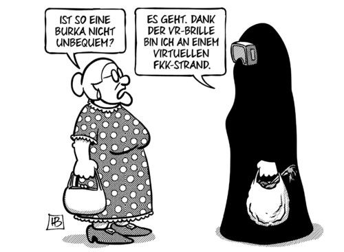 Burka und VR