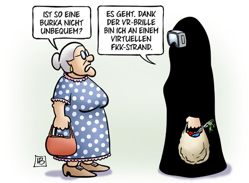 Burka und VR