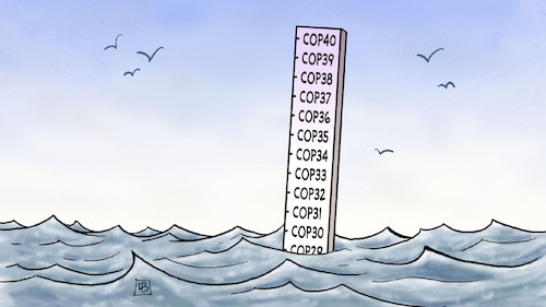 Cartoon: COP29-Abschluss (medium) by Harm Bengen tagged abschluss,versagen,wasserstand,meeresspiegel,pegel,zeit,klimawandel,klimagipfel,cop29,baku,harm,bengen,cartoon,karikatur,abschluss,versagen,wasserstand,meeresspiegel,pegel,zeit,klimawandel,klimagipfel,cop29,baku,harm,bengen,cartoon,karikatur