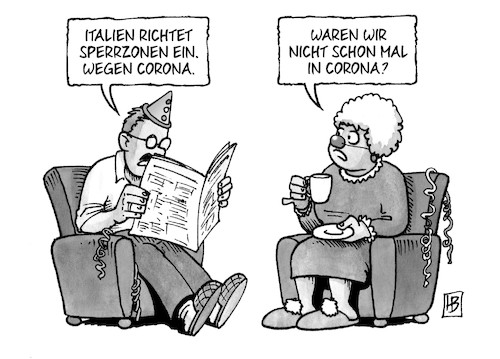 Corona-Sperrgebiete