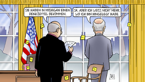 Denkzettel für Biden