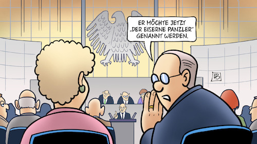 Cartoon: Der eiserne Panzler (medium) by Harm Bengen tagged eiserne,panzler,bundeskanzler,scholz,regierungserklärung,bundestag,panzer,bismarck,krieg,ukraine,russland,harm,bengen,cartoon,karikatur,eiserne,panzler,bundeskanzler,scholz,regierungserklärung,bundestag,panzer,bismarck,krieg,ukraine,russland,harm,bengen,cartoon,karikatur