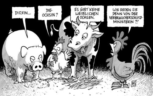 Dioxin By Harm Bengen | Politics Cartoon | TOONPOOL