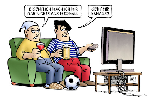 Cartoon: EM 2021 Aus (medium) by Harm Bengen tagged em,fussball,england,deutschland,wembley,frankreich,tv,harm,bengen,cartoon,karikatur,em,fussball,england,deutschland,wembley,frankreich,tv,harm,bengen,cartoon,karikatur