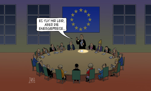 Cartoon: EU-Gipfel und Energiekosten (medium) by Harm Bengen tagged eu,europa,gipfel,energiekosten,energiepreise,dunkel,taschenlampe,harm,bengen,cartoon,karikatur,eu,europa,gipfel,energiekosten,energiepreise,dunkel,taschenlampe,harm,bengen,cartoon,karikatur