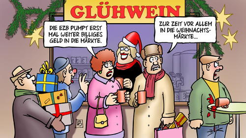 EZB und Weihnachtsmärkte