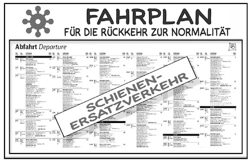 Fahrplan zur Normalität