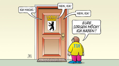 Cartoon: FDP raus (medium) by Harm Bengen tagged fdp,raus,tuer,wappen,wahlergebnis,berlin,wahlen,abgeordnetenhaus,neuwahl,harm,bengen,cartoon,karikatur,fdp,raus,tuer,wappen,wahlergebnis,berlin,wahlen,abgeordnetenhaus,neuwahl,harm,bengen,cartoon,karikatur