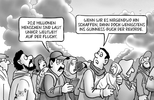 Flüchtlingsrekord