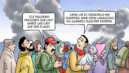 Flüchtlingsrekord