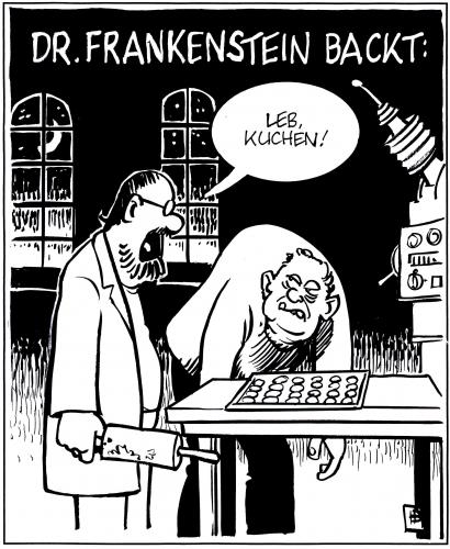 Frankenstein backt