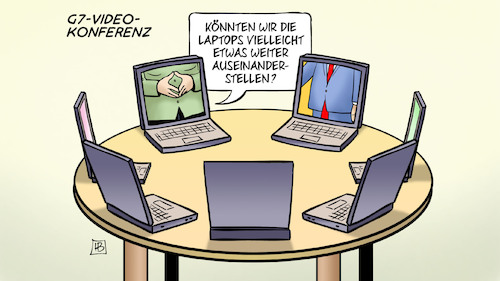 G7-Videokonferenz