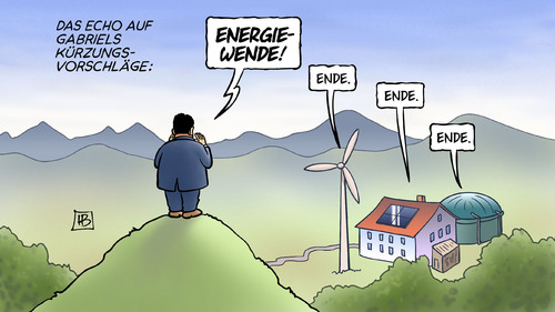 Cartoon: Gabriel-Echo (medium) by Harm Bengen tagged echo,gabriel,sigmar,wirtschaftsminister,spd,kuerzungsvorschlaege,energie,energiewende,ende,berge,windkraft,windenergie,biogas,solarenergie,harm,bengen,cartoon,karikatur,echo,gabriel,sigmar,wirtschaftsminister,spd,kuerzungsvorschlaege,energie,energiewende,ende,berge,windkraft,windenergie,biogas,solarenergie,harm,bengen,cartoon,karikatur