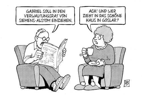 Gabriel und Siemens