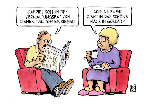 Gabriel und Siemens