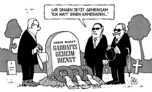 Gaddafis Geheimdienst