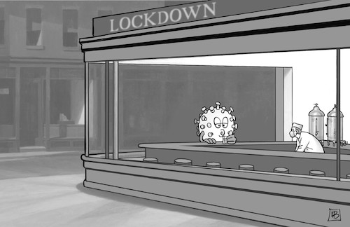 Gastronomie-Lockdown