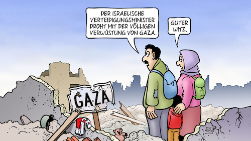 Gaza verwüsten