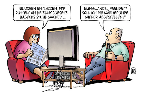 Cartoon: Graichen-Entlassung (medium) by Harm Bengen tagged graichen,staatssekretär,fdp,grüne,heizungsgesetz,habeck,klimawandel,wärmepumpe,abbestellen,tv,harm,bengen,cartoon,karikatur,graichen,staatssekretär,fdp,grüne,heizungsgesetz,habeck,klimawandel,wärmepumpe,abbestellen,tv,harm,bengen,cartoon,karikatur