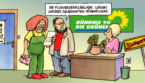 Grüner Höhenflug