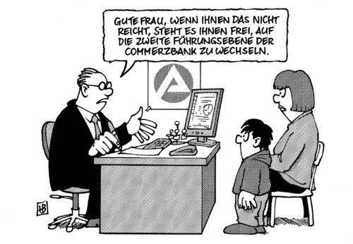 Hartz4 und Bankergehälter