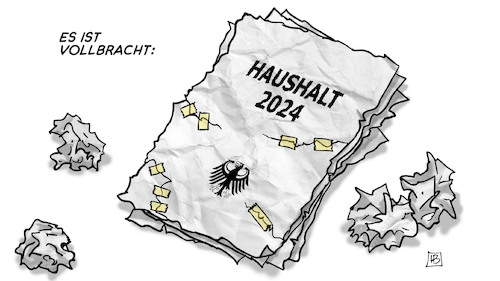 Haushalt 2024