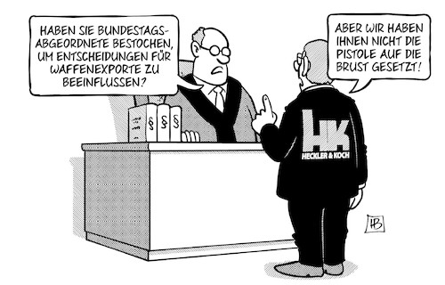 Heckler und Koch-Bestechung