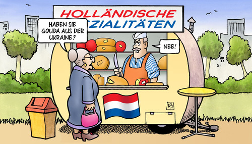 Cartoon: Holland-Nee (medium) by Harm Bengen tagged susemil,gouda,wohnwagen,nee,holländische,spezialitäten,europa,eu,niederlande,referendum,ukraine,protest,abstimmung,harm,bengen,cartoon,karikatur,susemil,gouda,wohnwagen,nee,holländische,spezialitäten,europa,eu,niederlande,referendum,ukraine,protest,abstimmung,harm,bengen,cartoon,karikatur