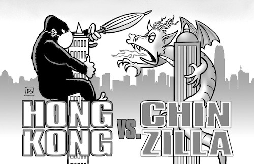 Hong Kong vs Chinzilla