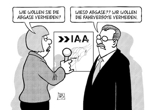 IAA und Abgase