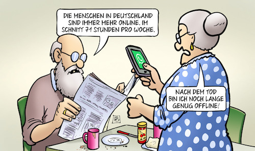 Immer mehr Online