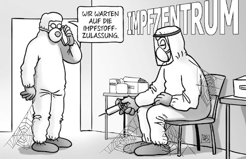 Impfzentren bereit