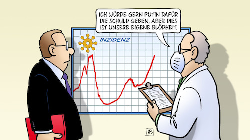 Cartoon: Inzidenz und Putin (medium) by Harm Bengen tagged putin,russland,ukraine,krieg,schuld,blödheit,corona,inzidenz,anstieg,wissenschaftler,statistik,schaubild,kurve,harm,bengen,cartoon,karikatur,putin,russland,ukraine,krieg,schuld,blödheit,corona,inzidenz,anstieg,wissenschaftler,statistik,schaubild,kurve,harm,bengen,cartoon,karikatur